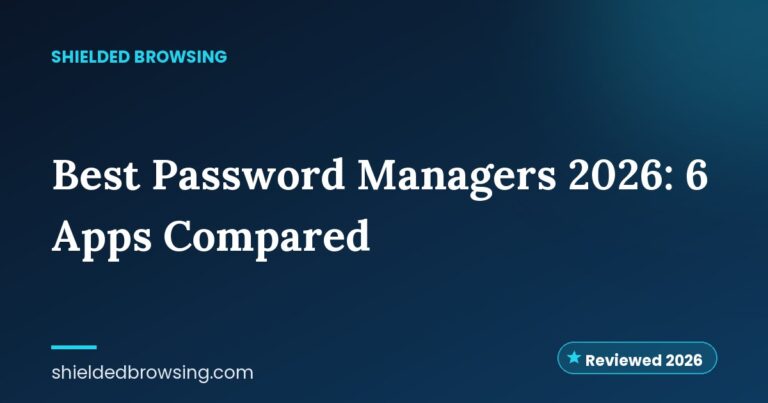 Best Password Managers 2026: 6 Apps Compared