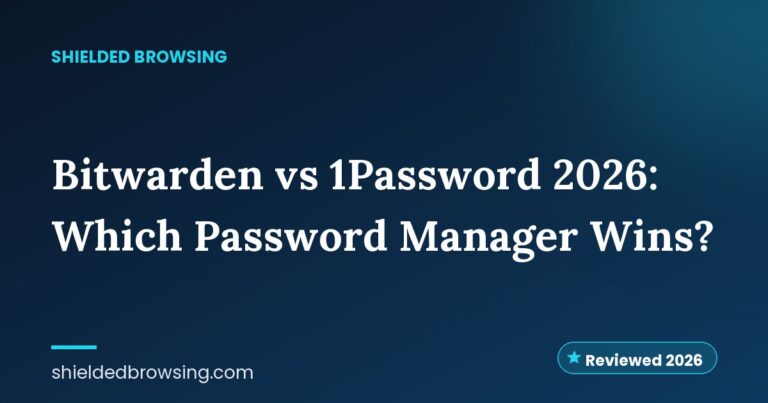 Bitwarden vs 1Password 2026: Which Password Manager Wins?