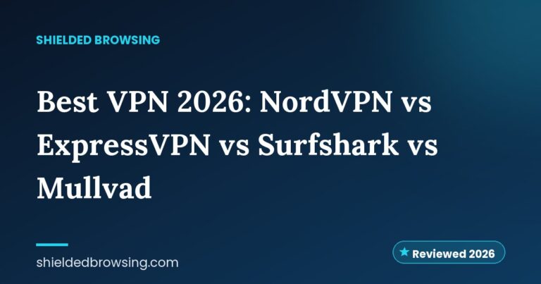 Best VPN 2026: NordVPN vs ExpressVPN vs Surfshark vs Mullvad