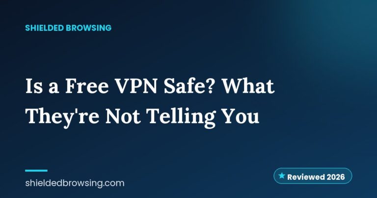 Is a Free VPN Safe? What They're Not Telling You