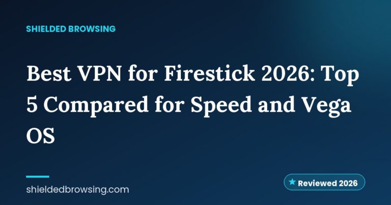 Best VPN for Firestick 2026: Top 5 Compared for Speed and Vega OS